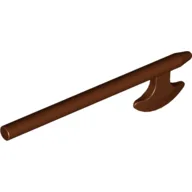 Weapon Halberd / Axe / Reddish Brown