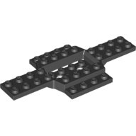 Lego Vehicle Base 6 x 12 x 3/4 with 4 x 2 Recessed Center with Smooth Underside