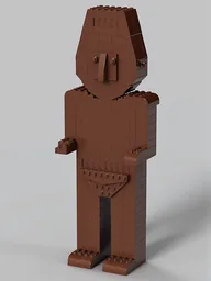Arumbaya Fetish of the Adventures of Tintin : the Broken Ear