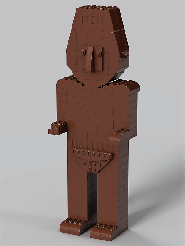Lego Arumbaya Fetish of the Adventures of Tintin : the Broken Ear