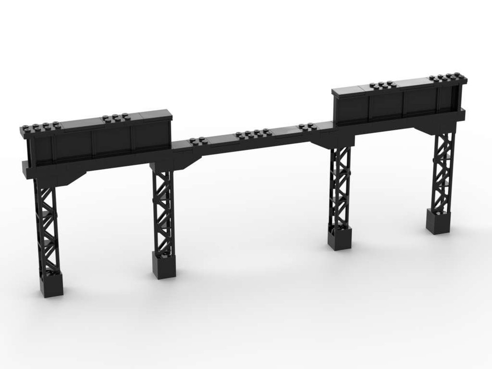 Lego Beam Piller series: Black (station)