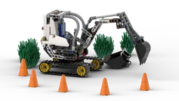 Mini-pelle excavator