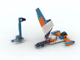 31099 Ice Surfer Replica