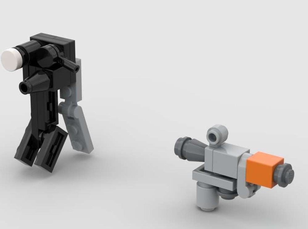 Lego Turret and Gravity Gun