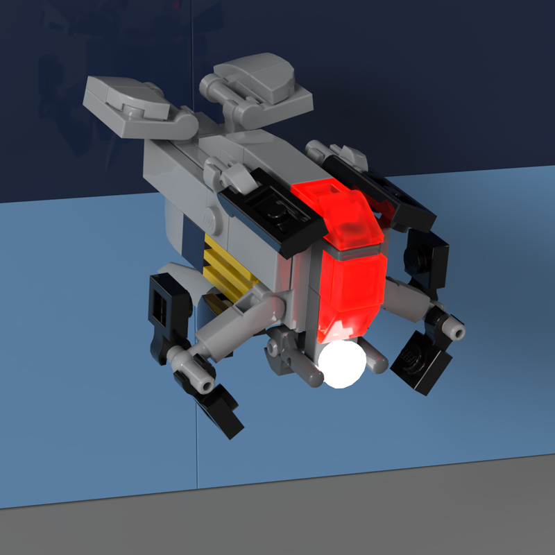 Lego Coruscant Police Gunship 1:144
