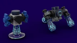 SciFi Security Robots