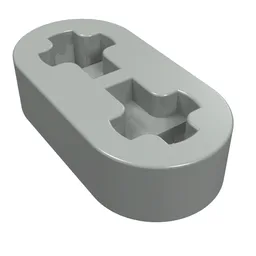 Technic Beam 1 x 2 Thin / Light Gray