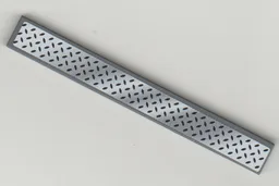Tile 1 x 8 with Tread Plate Pattern (Sticker) - Set 8681