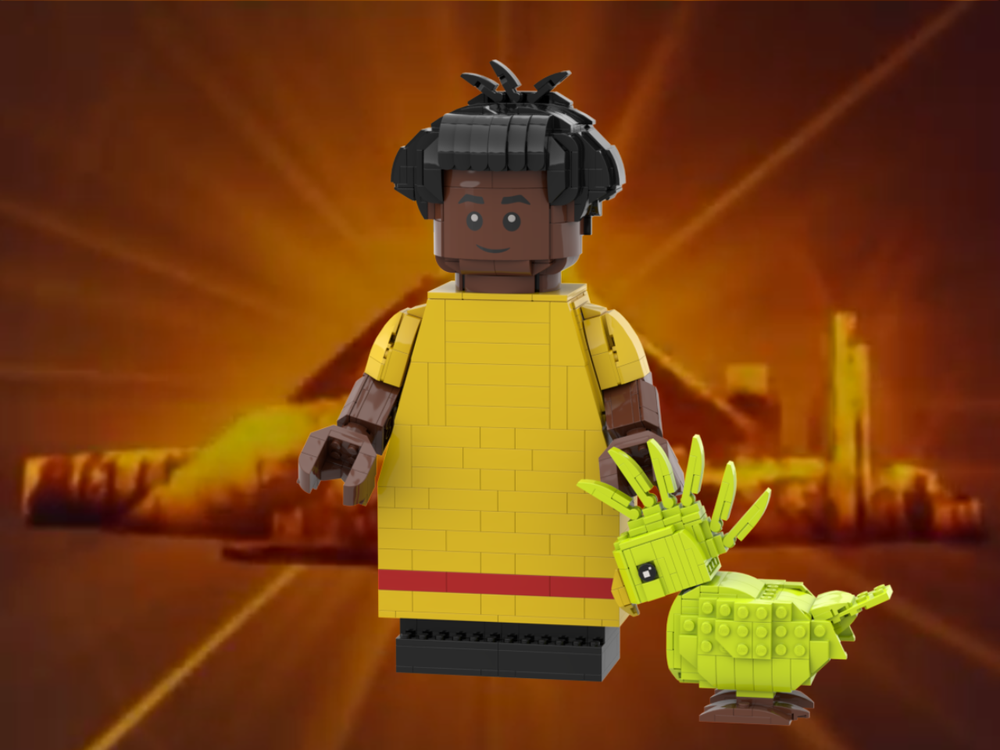Lego Maxifig Tao & Pichu from "The mysterious Cities of Gold"