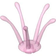 Clikits Icon, Flower Center, 3 x 3 x 2 / Trans-Pink