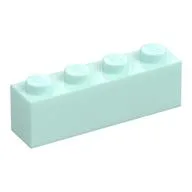 Brick 1 x 4 / Light Aqua