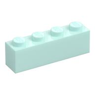 Lego Brick 1 x 4 / Light Aqua