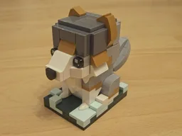 Gray Wolf Brickheadz