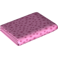 Lego Duplo Blanket 5 x 6 with Dark Pink Stars Print