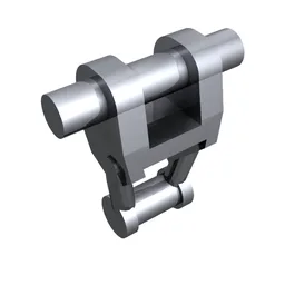 Torso Mechanical, Battle Droid / Metallic Silver