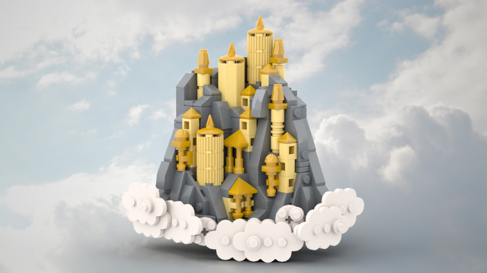 Lego Castle In The Clouds