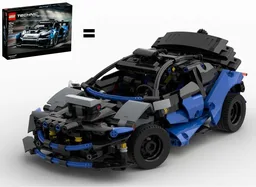 Rally Car 42123 B-model (Black and Gray alt.)