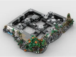 Rivendell - Base for MOC-219022 (Segment 3 + Addon 1)
