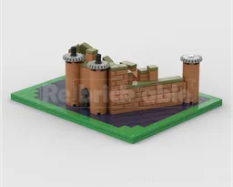 Caerlaverock Castle (Mini MOC)