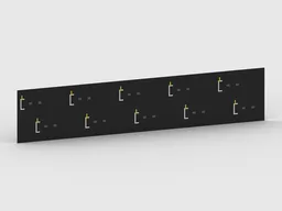 Lego F1 Starting Grid Wall Display (Long Version)