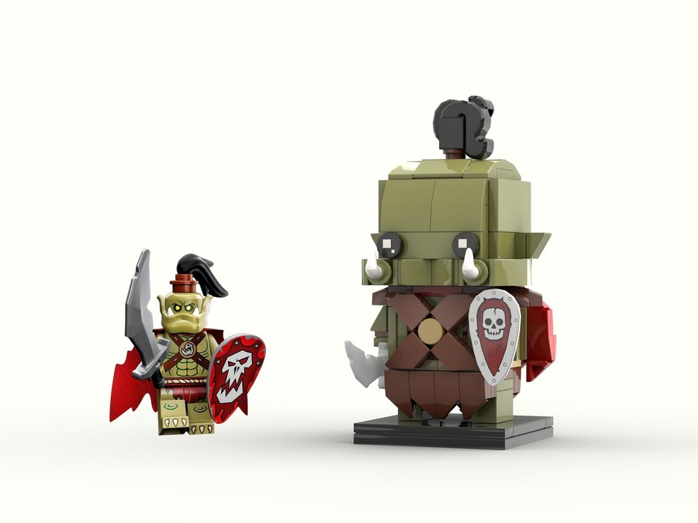 Lego Minifigure Series 24 - Orc Brickheadz