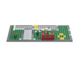 Plate for LEGO Set 6376 - Breezeaway Cafe