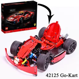 Go-Kart (42125 Ferr ari 488 GTE c-model)