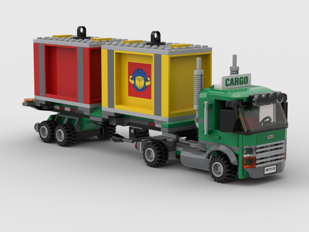Lego Cargo Truck & Trailer