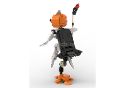 31129 Skeleton with Pumpkin Head