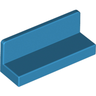 Lego Panel 1 x 3 x 1 / Dark Azure
