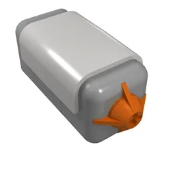 Sensor, Touch, NXT / Very Light Bluish Gray