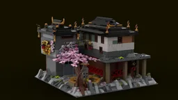 Lego Ninjago Old Town alt build-iteration 1
