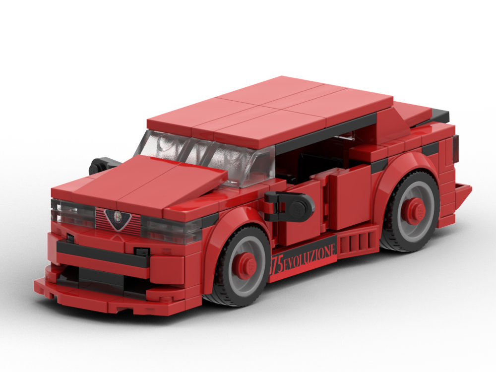 Lego Alfa Romeo 75 Evoluzione Stud6