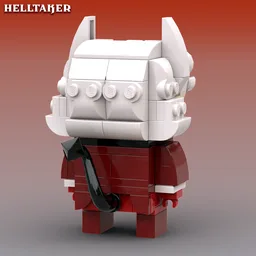 Helltaker Brickheadz | Beelzebub
