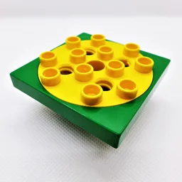 Duplo Turntable 4 x 4 Base / Green