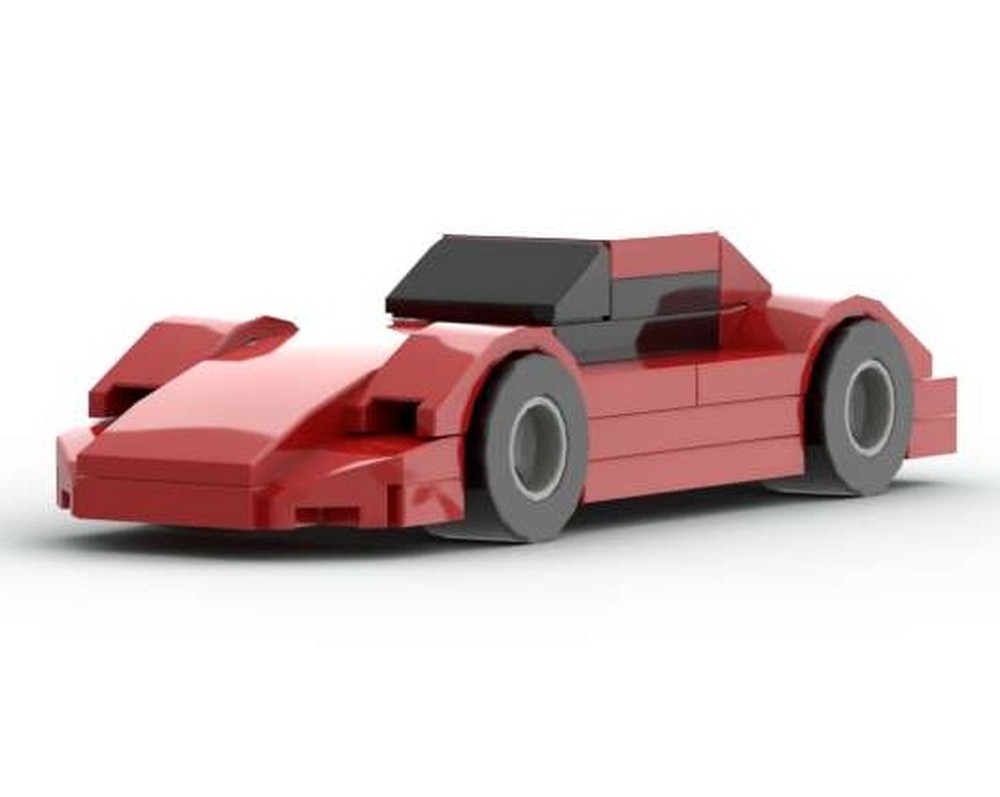 Lego Red Porsche
