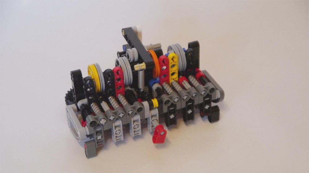 Lego 6 speed parallel gearbox