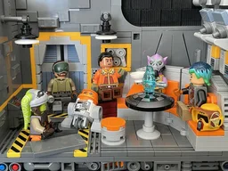 Ghost Lounge Room Diorama