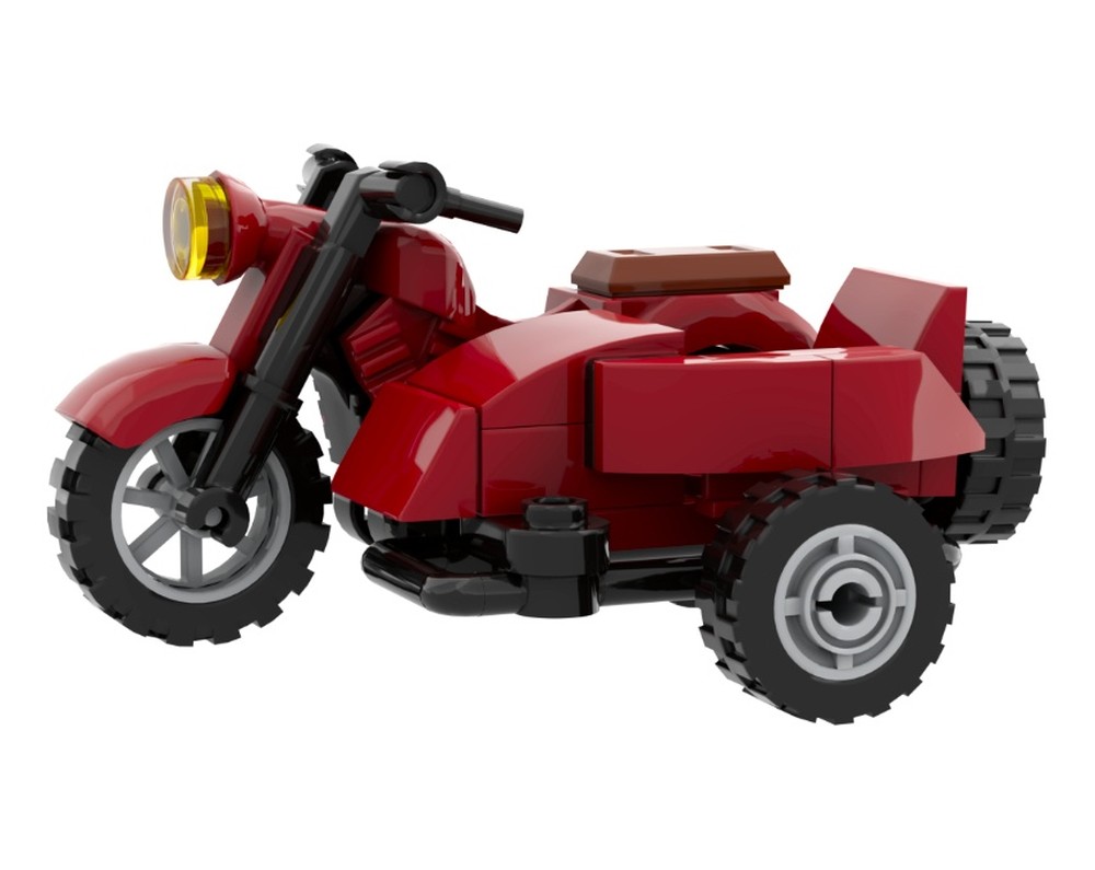 Lego Motorcycle with sidecar