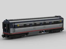 North American Passenger Train Amtrak Economy Class Car #4 of 4