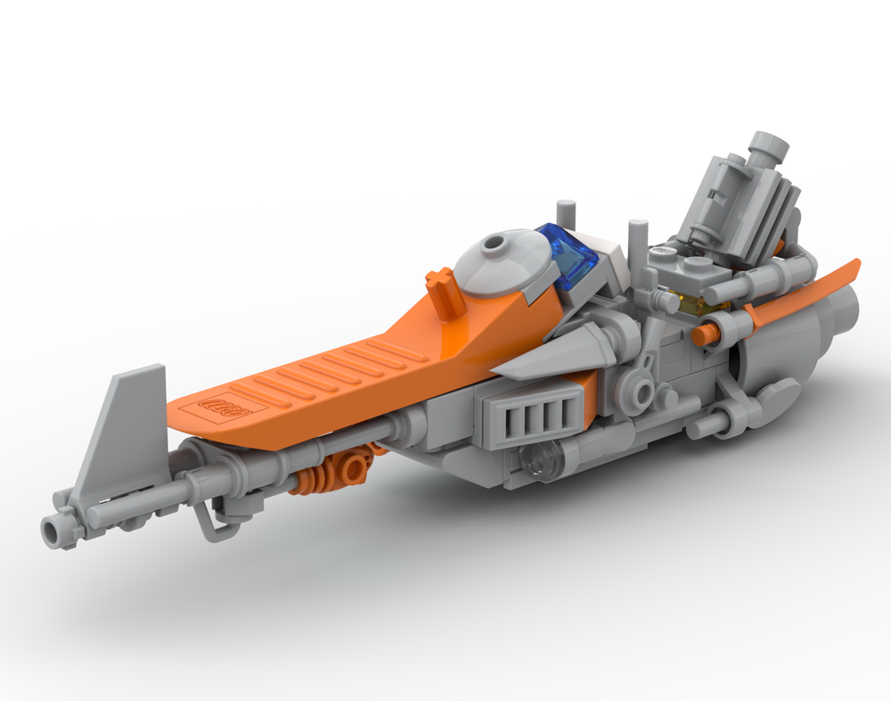 Lego Orange Separator Speeder