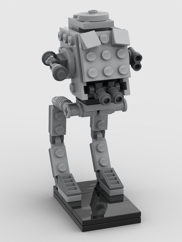 Lego Star Wars Mini Imperial All Terrain Scott Transport (AT-ST)