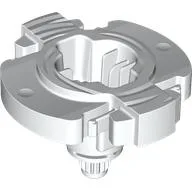 Projectile, Base for Spinner with Axle / White
