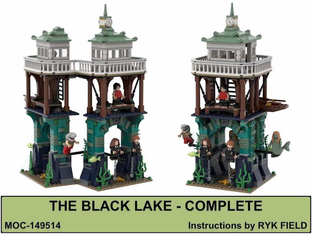 Lego The Black Lake - Complete