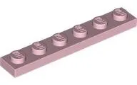 Plate 1 x 6 / Pink