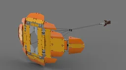 Micro Dooku solar sail 1:250