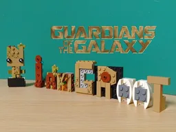 Brickletterz "I AM GROOT"