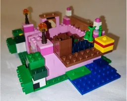 Minecraft Cherry House 21268 Alternative