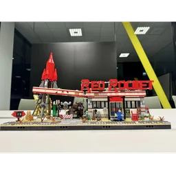 Red Rocket Modular Gas Station from Fallout