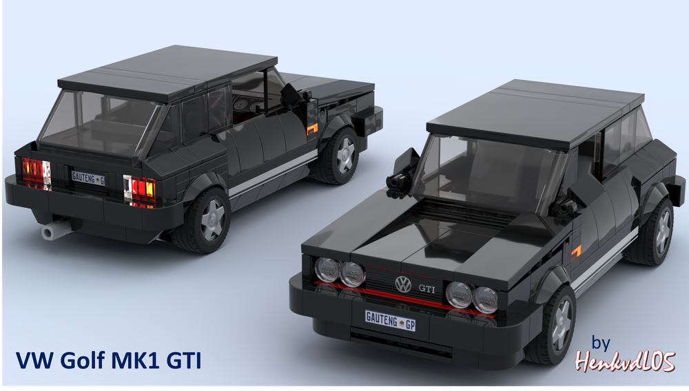 Lego MOCturnal VW Golf MK1 GTI (Special Edition)